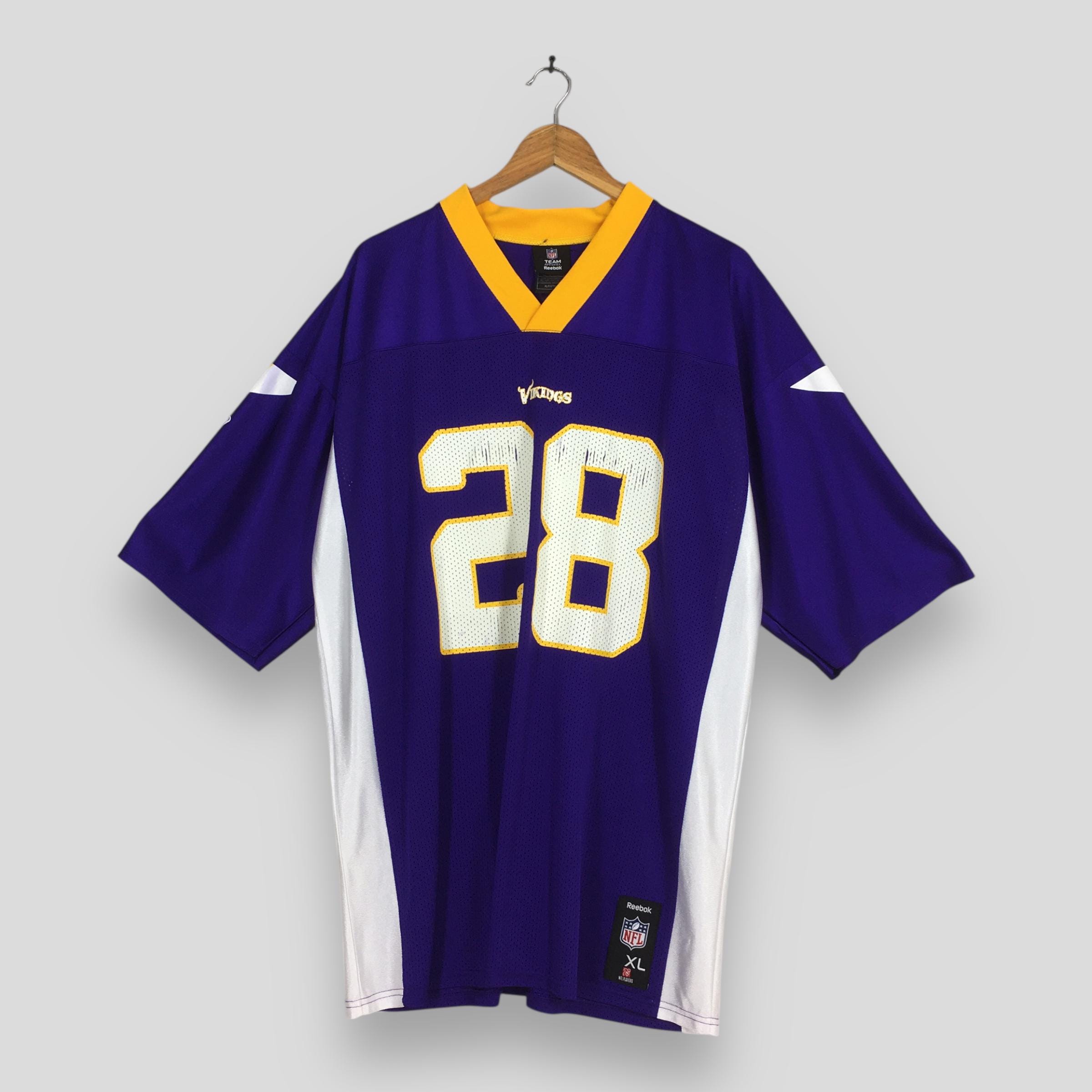 Vintage 2000s Reebok Minnesota Vikings NFL Team Purple Mesh Jersey