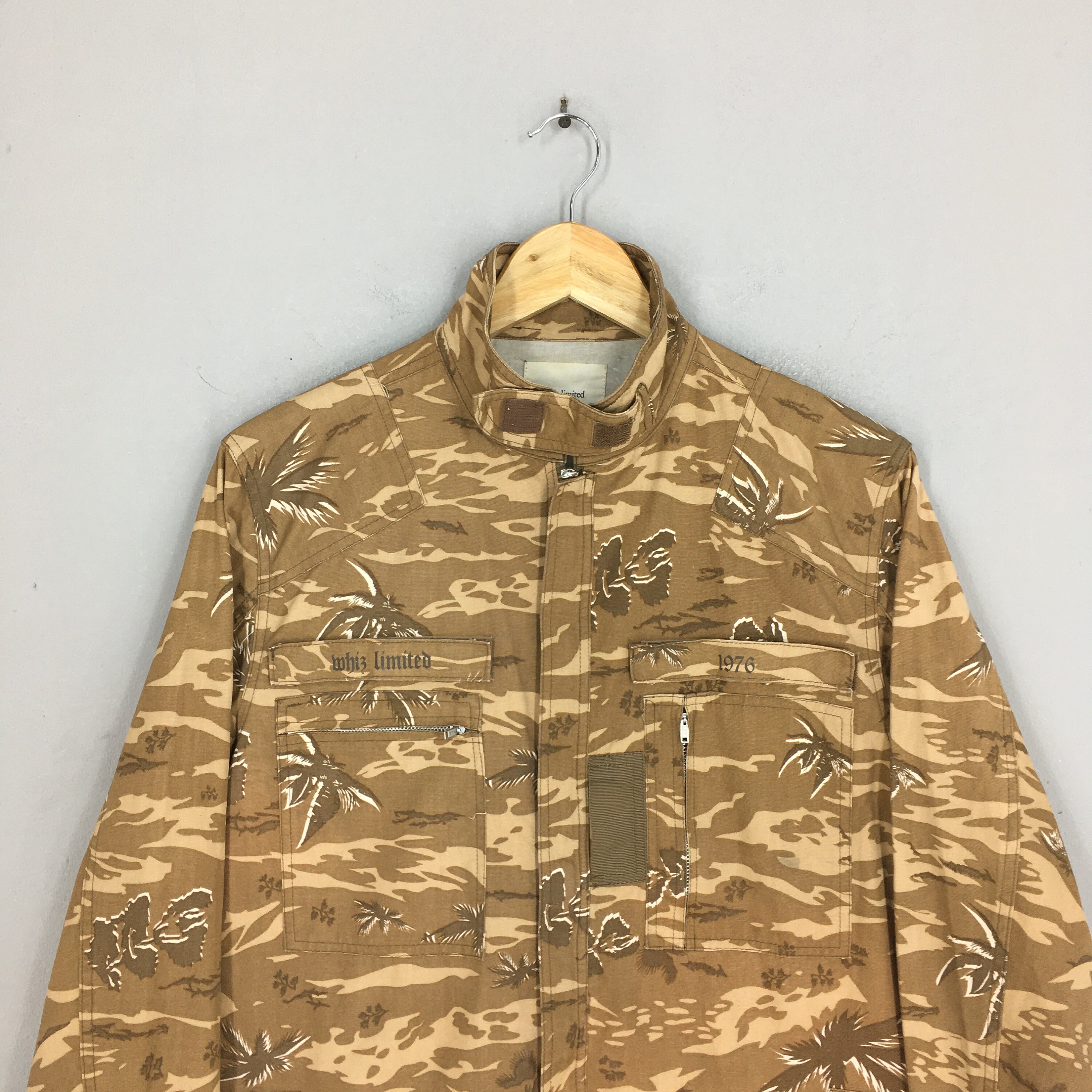 Whiz Limited Japan M-65 Field Camouflage Brown Jacket Xlarge Tiger 