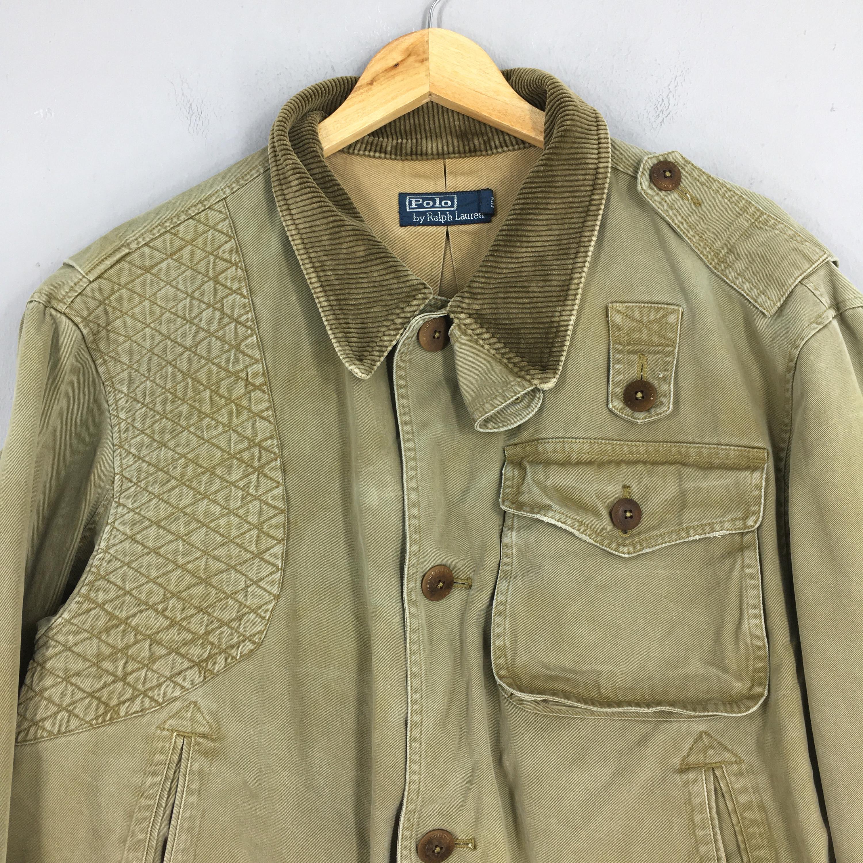Vintage Polo Ralph Lauren Chore Duck Olive Jacket Xlarge Ralph