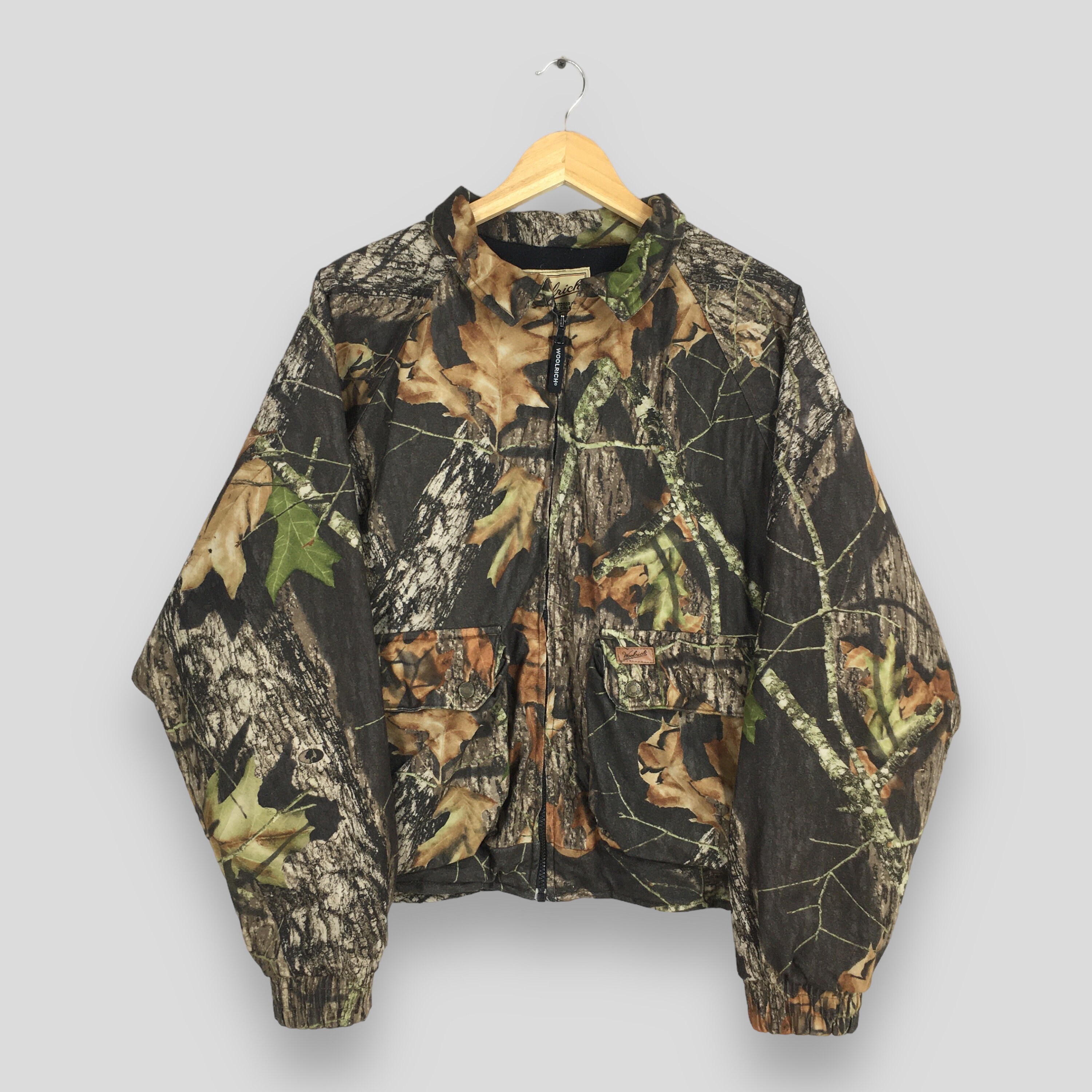 Vintage Woolrich Wool Camo Jacket - Etsy Vintage Woolrich Wool Camo Jacket - Etsy