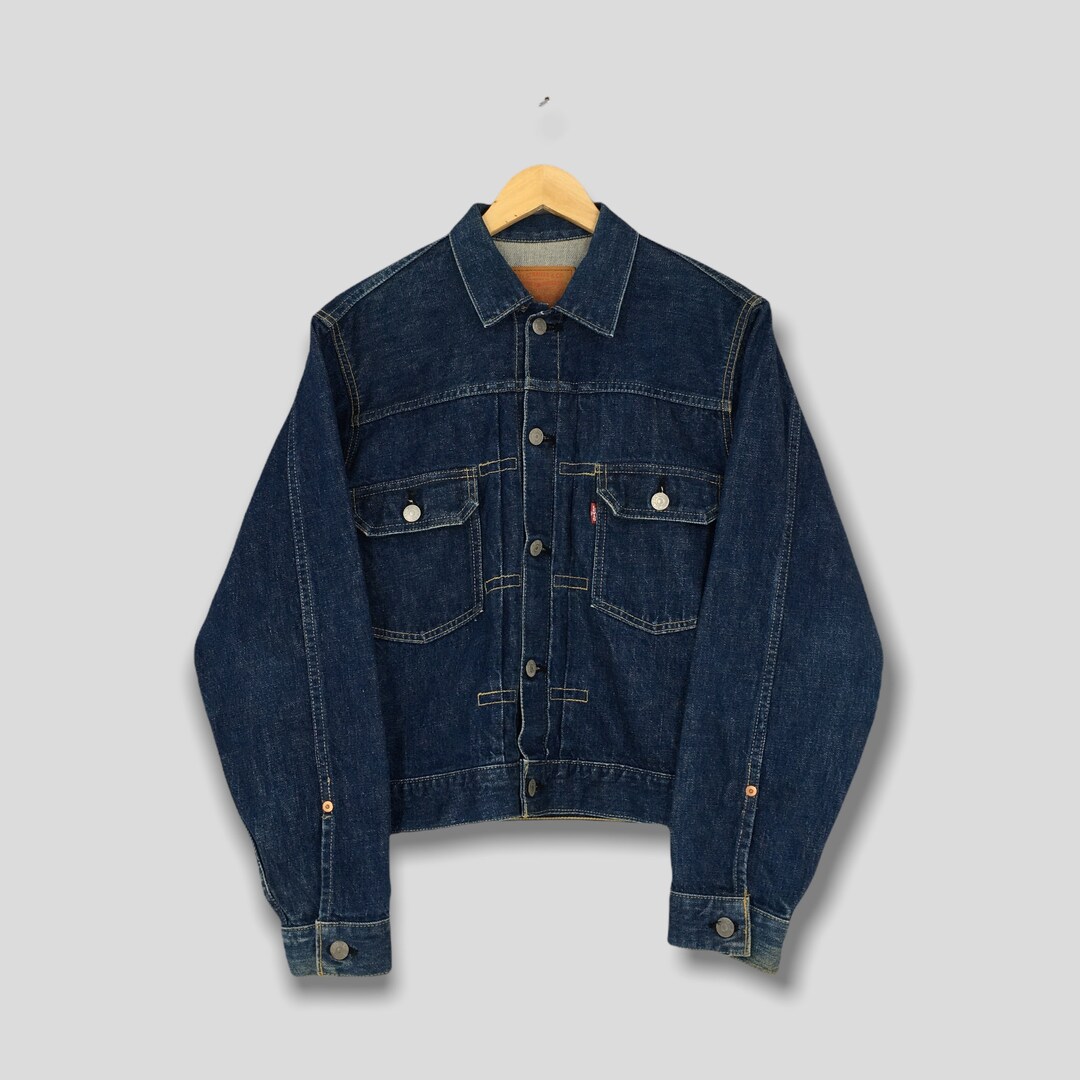 Vintage Levi's Big E Trucker Type 2 Denim Selvedge Jeans - Etsy