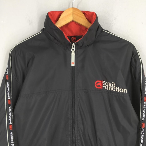 Vintage Y2K Ecko Function Windbreaker Hoodie Jack… - image 2