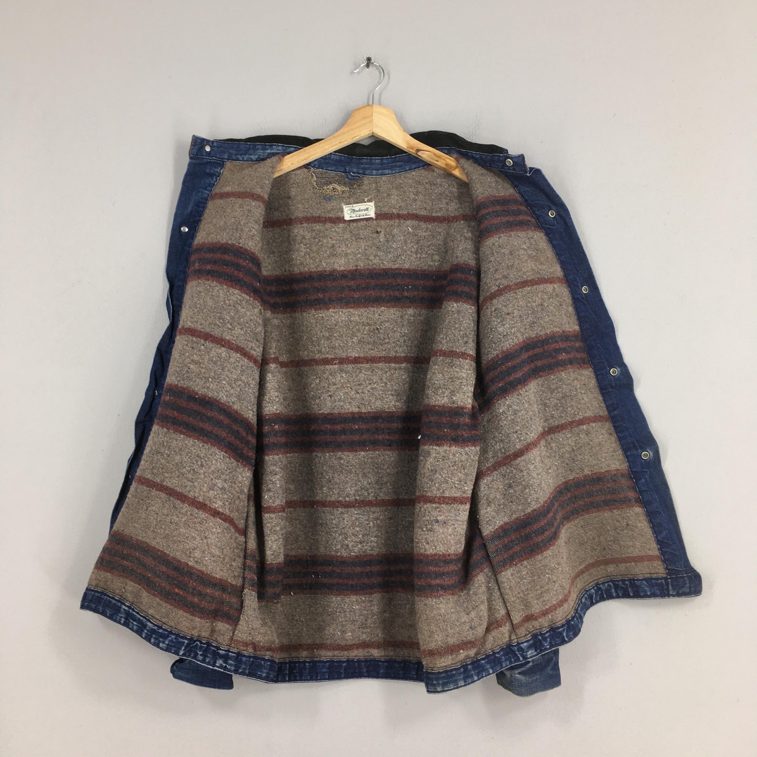 Vintage 1960's Madewell Blanket Lining Denim Jacket Large Vintage 1960's Madewell Blanket Lining Denim Jacket Large