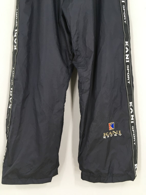 Vintage Karl Kani Sport Tracksuit Pants Black 90's Ka… - Gem