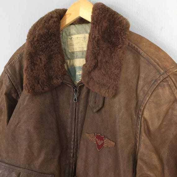 Vintage FW 88/89 Emporio Armani Shearling Flight Bomber Vintage FW 88/89 Emporio Armani Shearling Flight Bomber