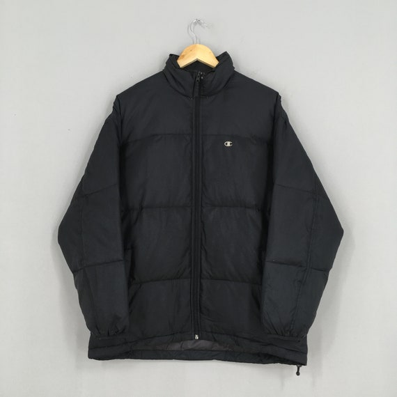 Vintage Champion Usa Puffer Jacket Medium Champion