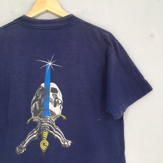 Powell Peralta Con Alas Cierre Adhesivo S/S Camiseta - Verde