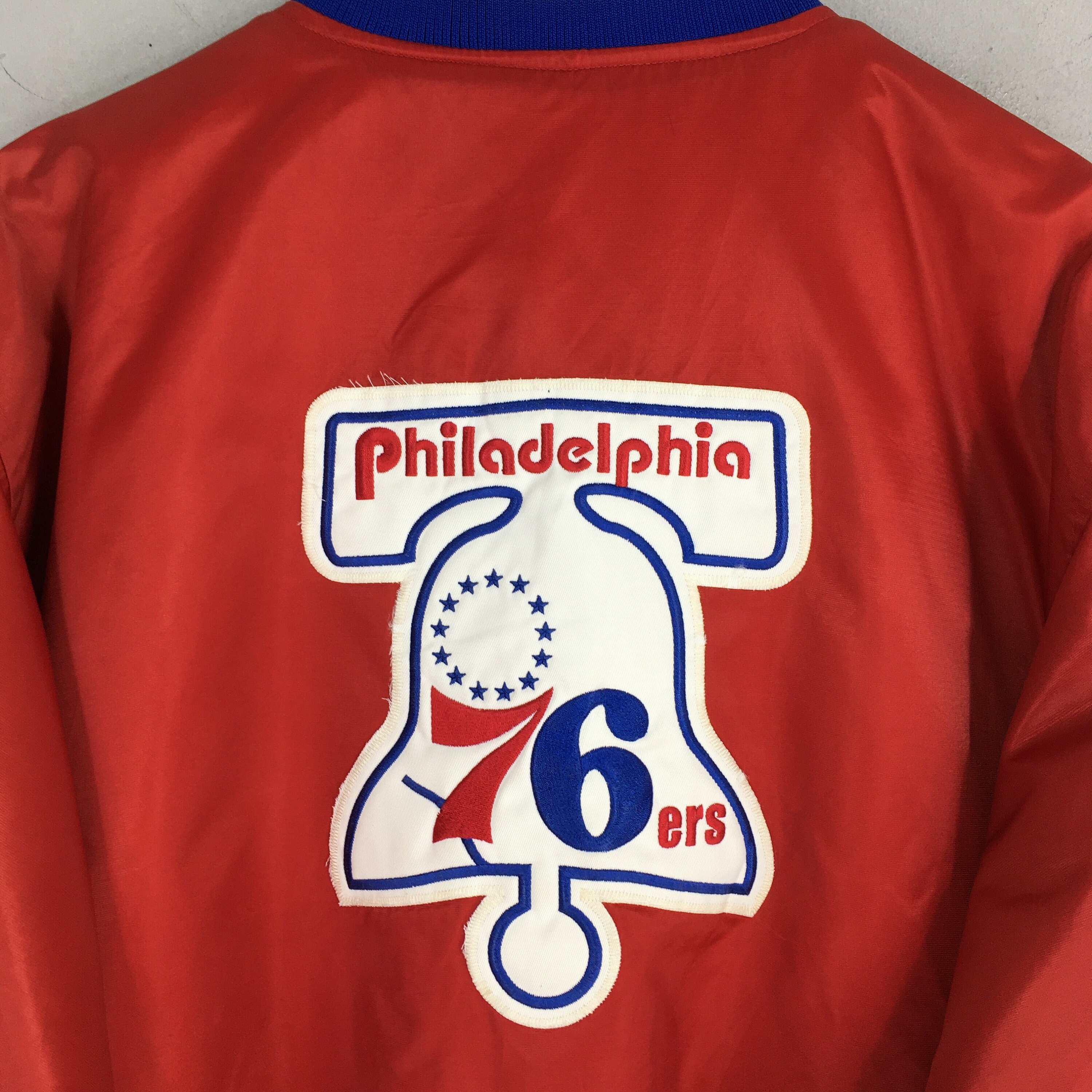 NBA Sixers Classics 3XL 赤ジャケット　Bboy NBA Sixers Classics 3XL 赤ジャケット Bboy
