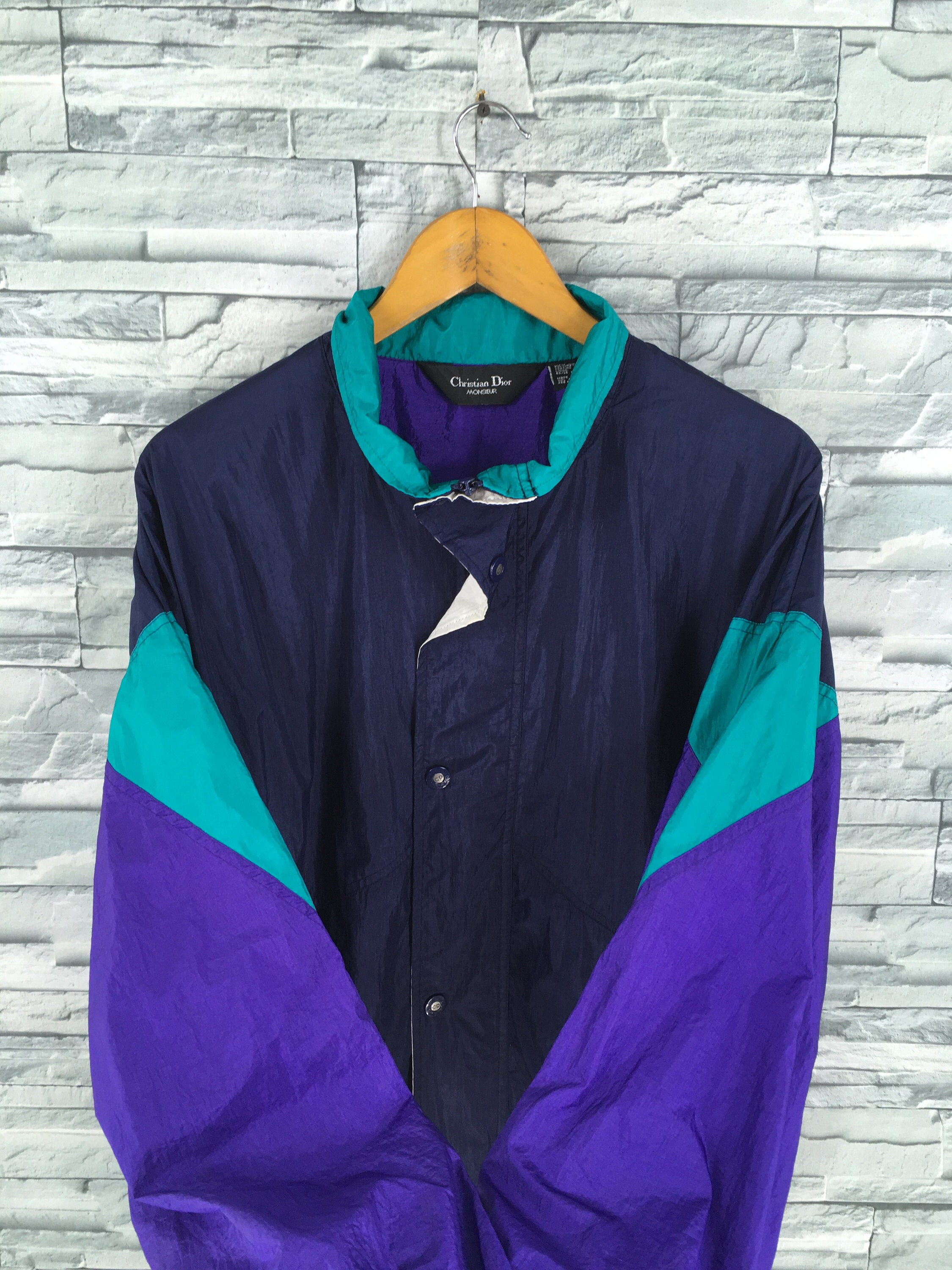 vintage christian dior windbreaker