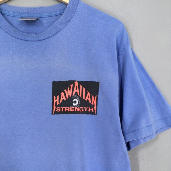 Vintage 90s Hawaiian Strength Hanohano Tshirt Men… - image 4