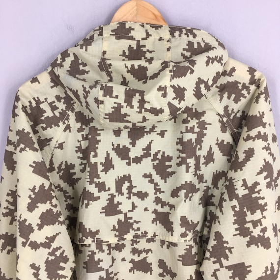 Vintage Stussy Hoodie Surplus Windbreaker Small 90 s Stussy International Digital Camouflage Stussy Gear Multicolor Zipper Jacket Size S