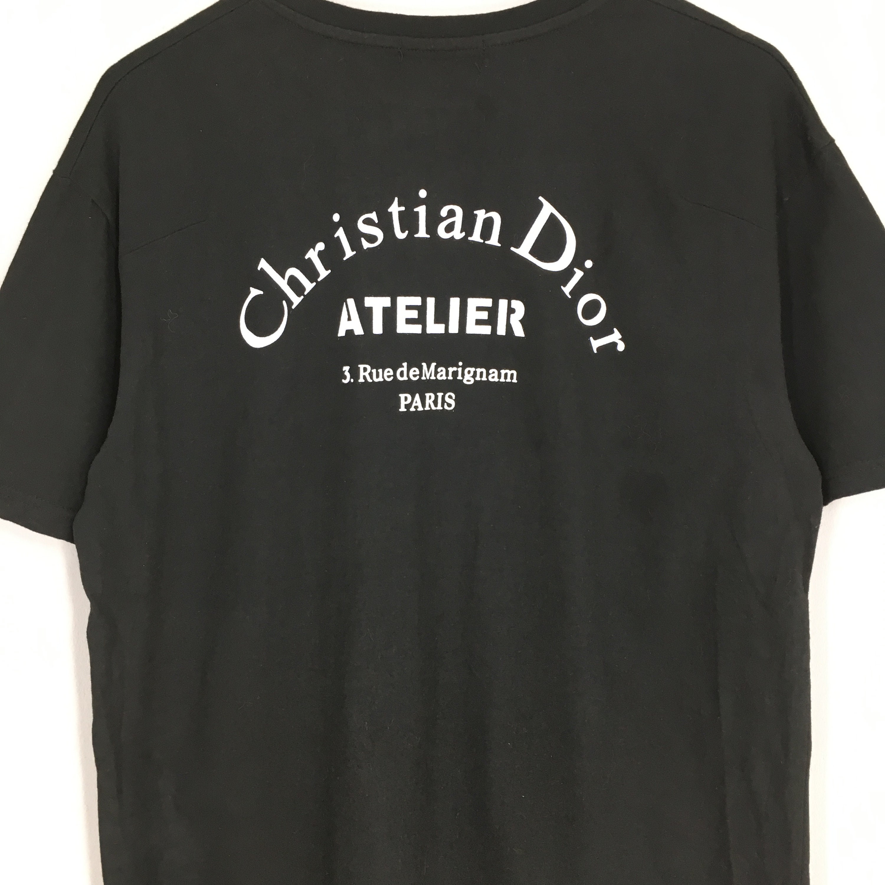 Vintage Christian Dior Atelier Tshirt Medium Dior Paris | Etsy