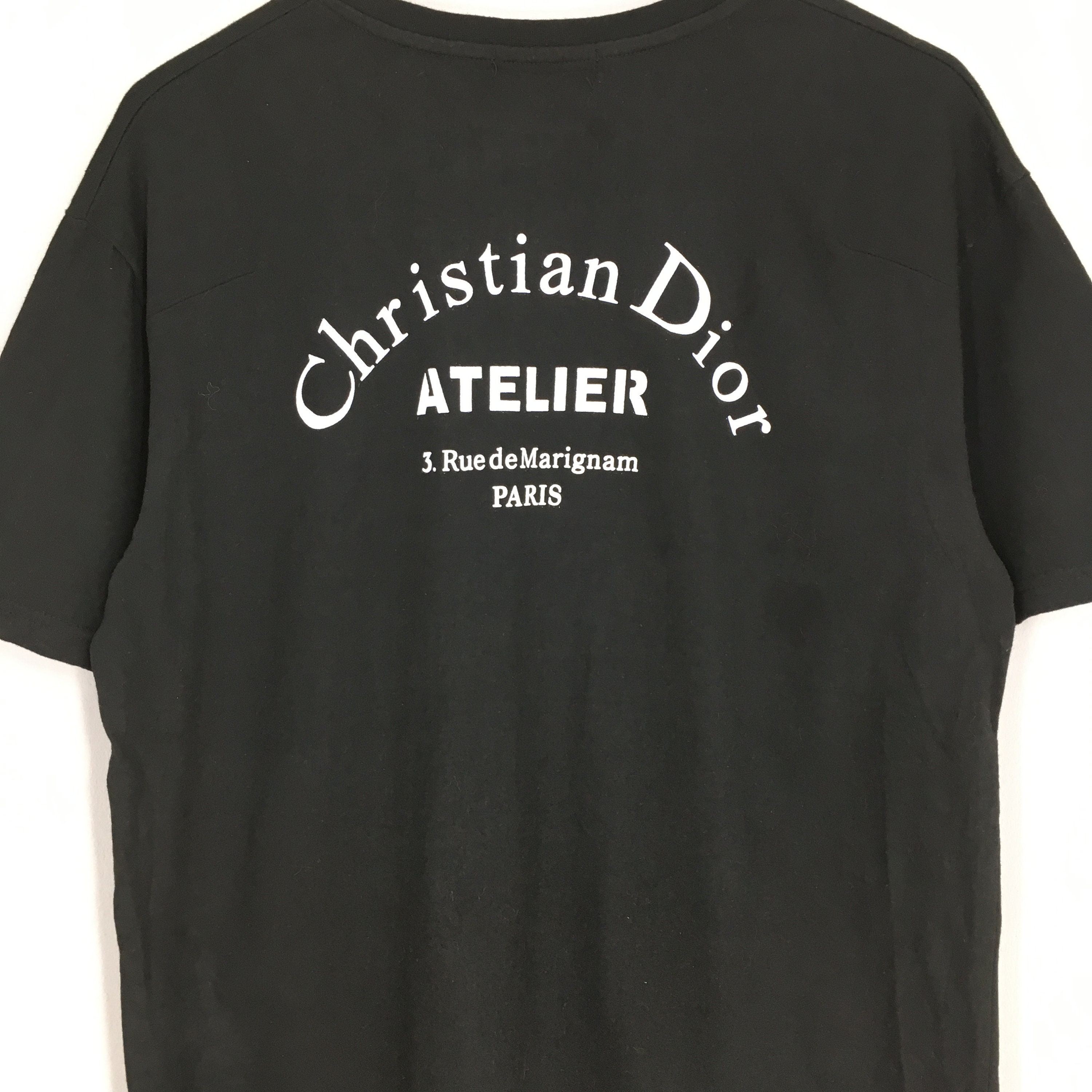Vintage Christian Dior Atelier Tshirt Medium Dior Paris Etsy
