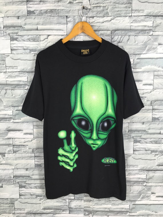 Vintage Alien Workshop Big Head T Shirt 