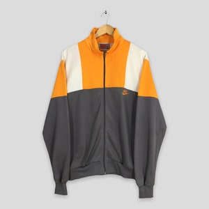 Vintage 90&#39;s Nike Swoosh Training Jacket Multicolor Large Nike Swoosh Windbreaker Jacket Nike Sportswear Jacket Nike Track Top Jacket Size L