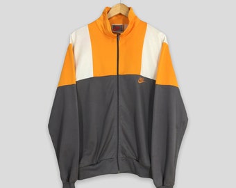 Vintage 90's Nike Swoosh Training Jacket Multicolor Large Nike Swoosh Windbreaker Jacket Nike Sportswear Jacket Nike Track Top Jacket Size L