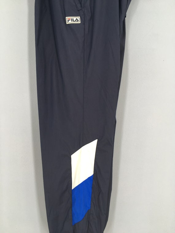 Fila Italia Track Pants Size 28 Ladies Vintage Fila Perugia Blue