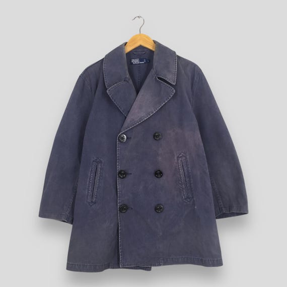 Vintage 90s Polo Ralph Lauren Peacoat Jacket Large Ralph Lauren