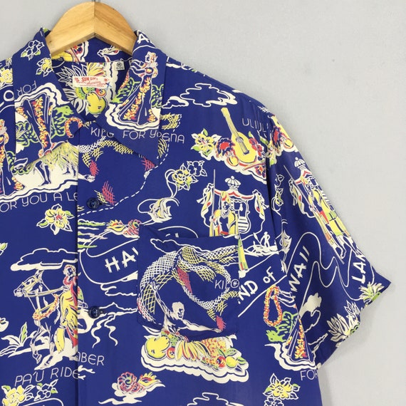Vintage Surf Line Hawaii Original Jams Shirt Hawaiian size S
