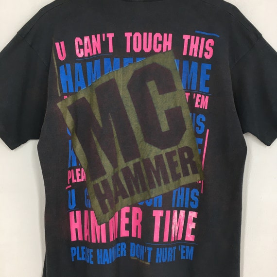 MC HAMMER 90s ビンテージ Tシャツ XL HIPHOP ハマー 希 Vintage 90's Mc Hammer Rap Hip Hop T-shirt Xlarge Mc Hammer