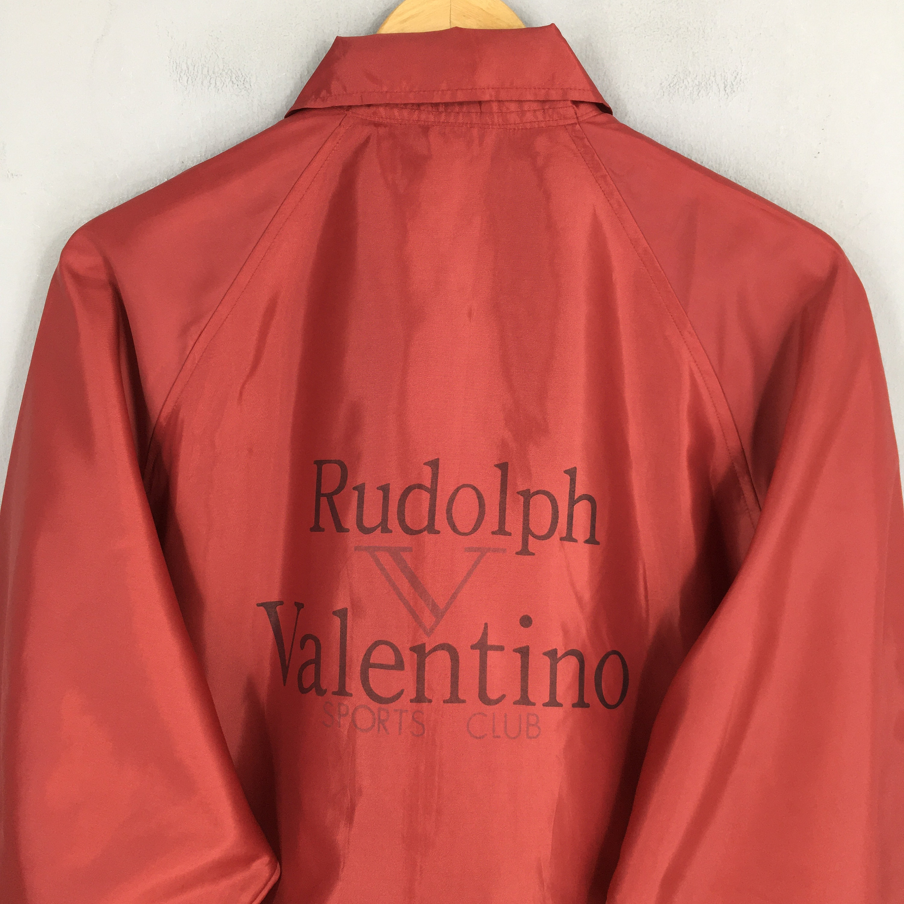 Vintage 90s Rudolph Valentino Windbreaker Medium Rudolph Valentino
