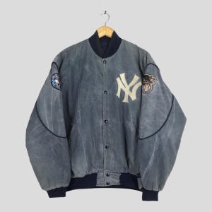 Vintage New York Yankees MLB Varsity Jacket Large Yankees Baseball League Jumper New York Yankees Starter Jacket NY Yankees Varsity Coat L