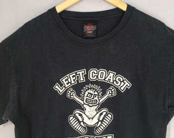 Vintage Y2K MXPX Left Coast Punk Rock T-shirt Xlarge MXPX