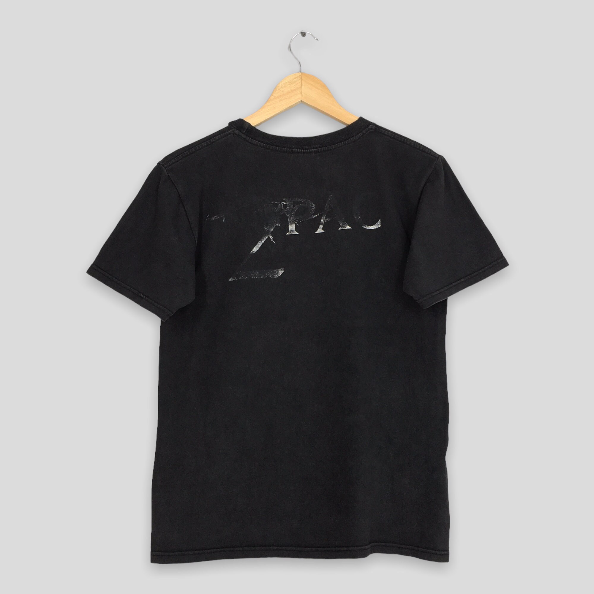 Vintage 90's Tupac Shakur Rapper Makaveli Tees Small 2pac All Eyez