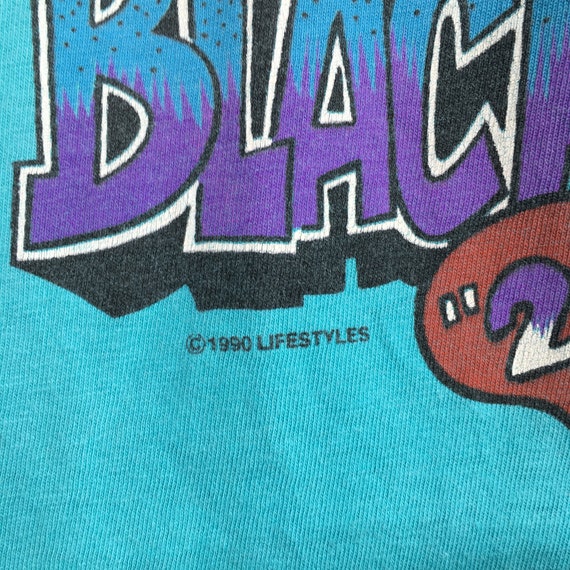 Vintage 90's Las Vegas Blackjack T shirt Large Am… - image 3