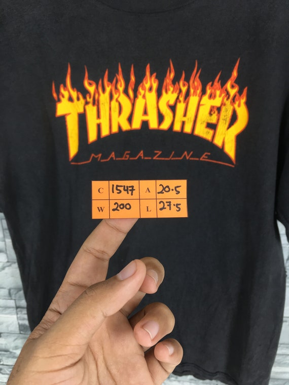 Vintage 90's Thrasher Magazine T Shirt 