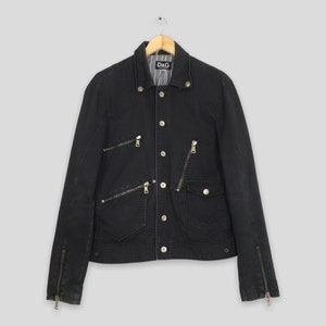 Dolce and Gabbana D&G Gym Collection Distressed Style Zipper Dolce and Gabbana D&G Gym Collection Distressed Style Zipper