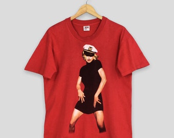 Madonna Vintage Girlie Show Tour T Shirt - Etsy Madonna Vintage Girlie Show Tour T Shirt - Etsy