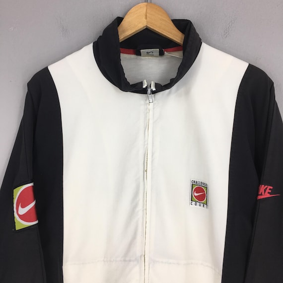 Vintage 90's Nike Challenge Court Windbreaker Jacket Xlarge Nike