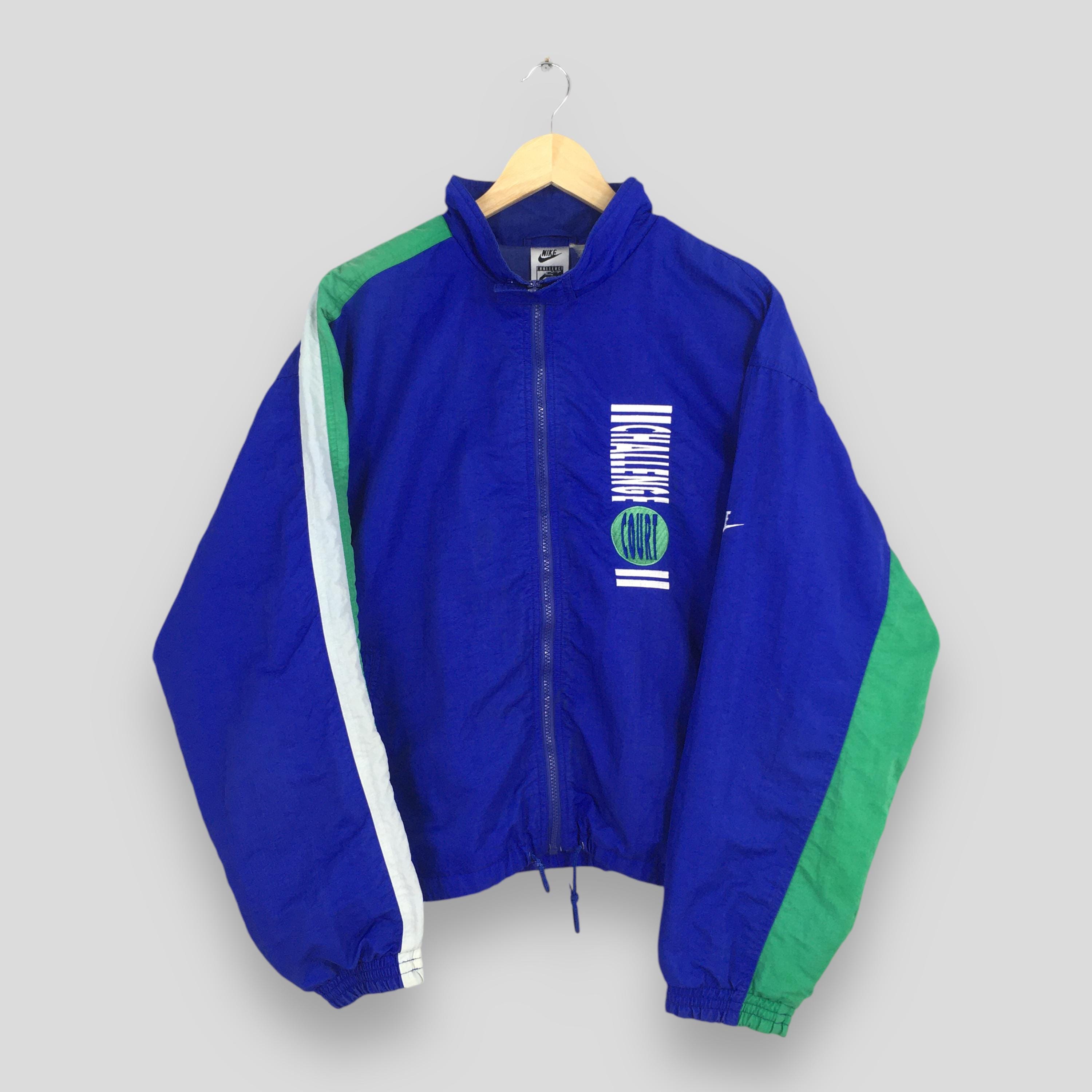 Vintage 90's Nike Challenge Court Windbreaker Jacket Xlarge Nike