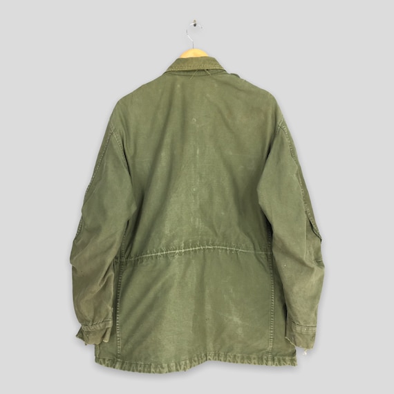 Vintage 60's M-51 US Army Field Jacket Medium 1961 Olive Green