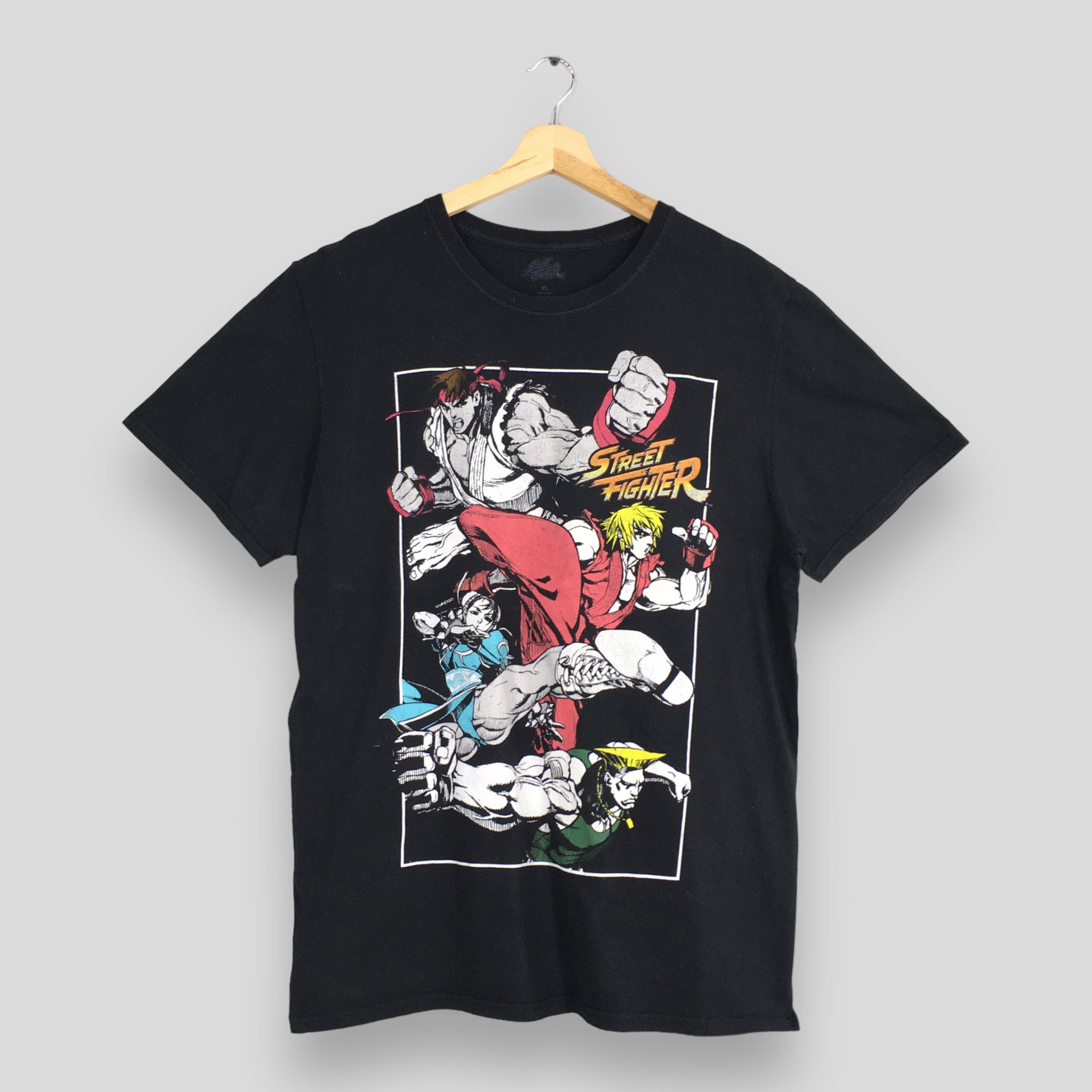 Vintage Street Fighter Japan Games T Shirt Xlarge Y2K Street