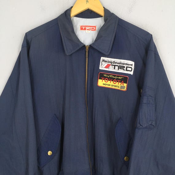 TOYOTA apr スーパーGT トヨタ TRO ジャケット ブルゾン 車 Vintage Toyota TRD Motorsport Racing Car Jacket Medium JDM Japan