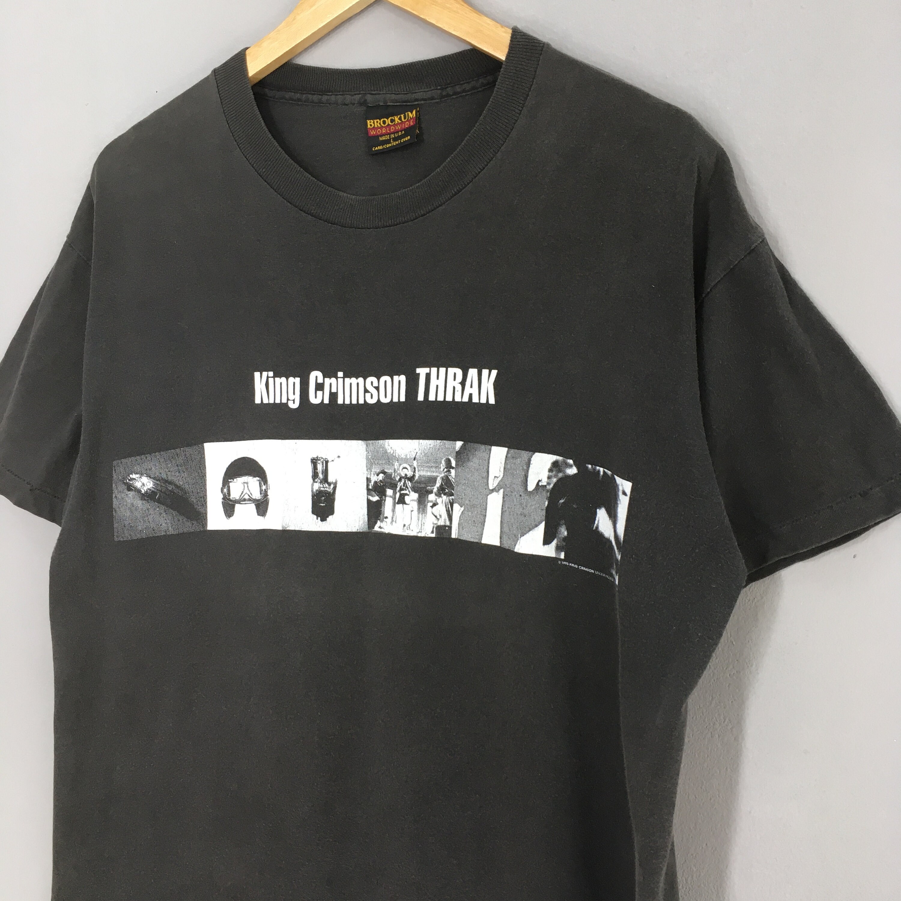 ヴィンテージ 1995 キング・クリムゾン スラック Tシャツ L