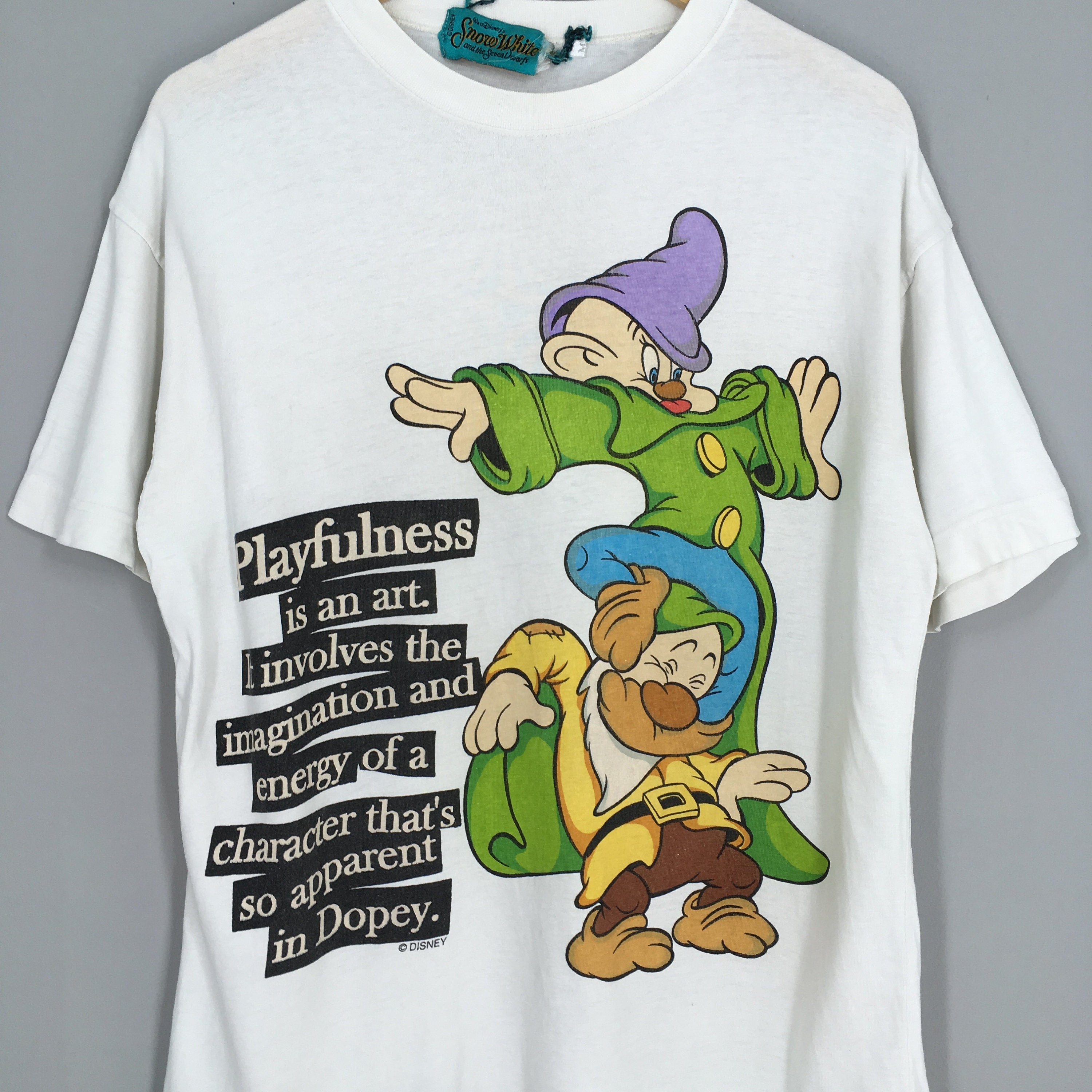 Vintage Snow White Princess and Seven Dwafts Cartoon T Shirt - Etsy