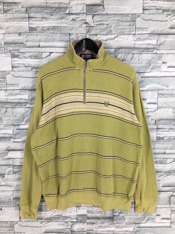 Vintage 90's Chaps Ralph Lauren Green Sweater Xlarge Ralph | Etsy
