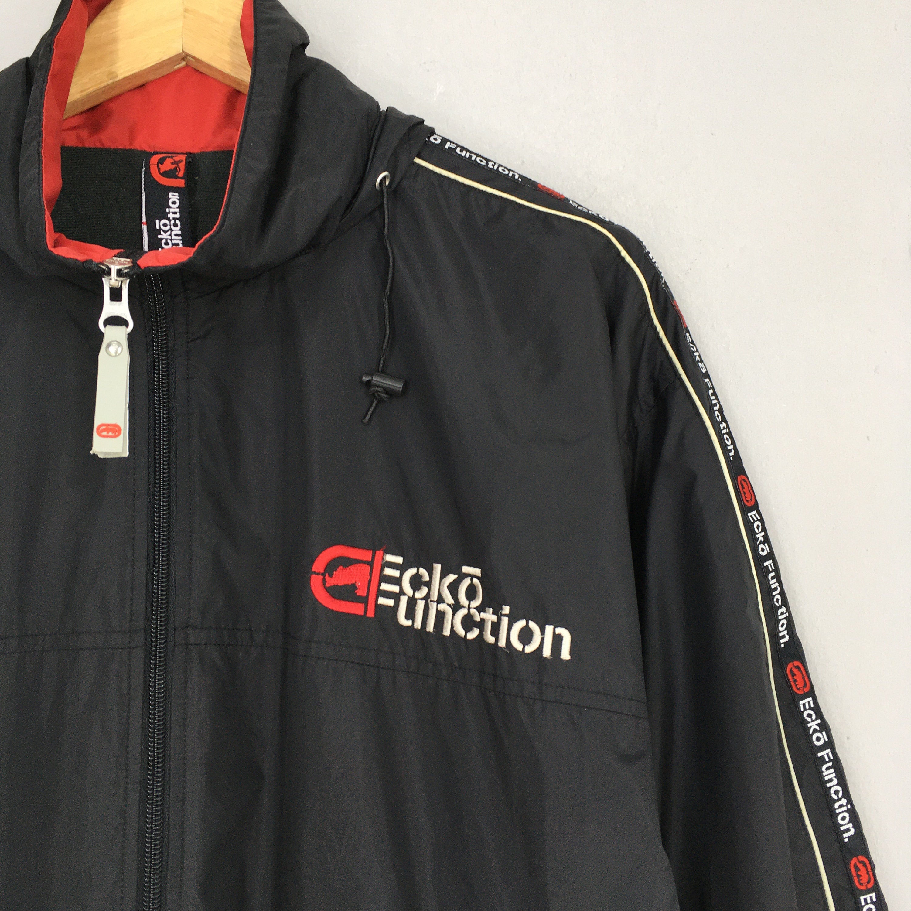 Vintage 90's Ecko Function Windbreaker Jacket Large Y2K Ecko Vintage 90's Ecko Function Windbreaker Jacket Large Y2K Ecko