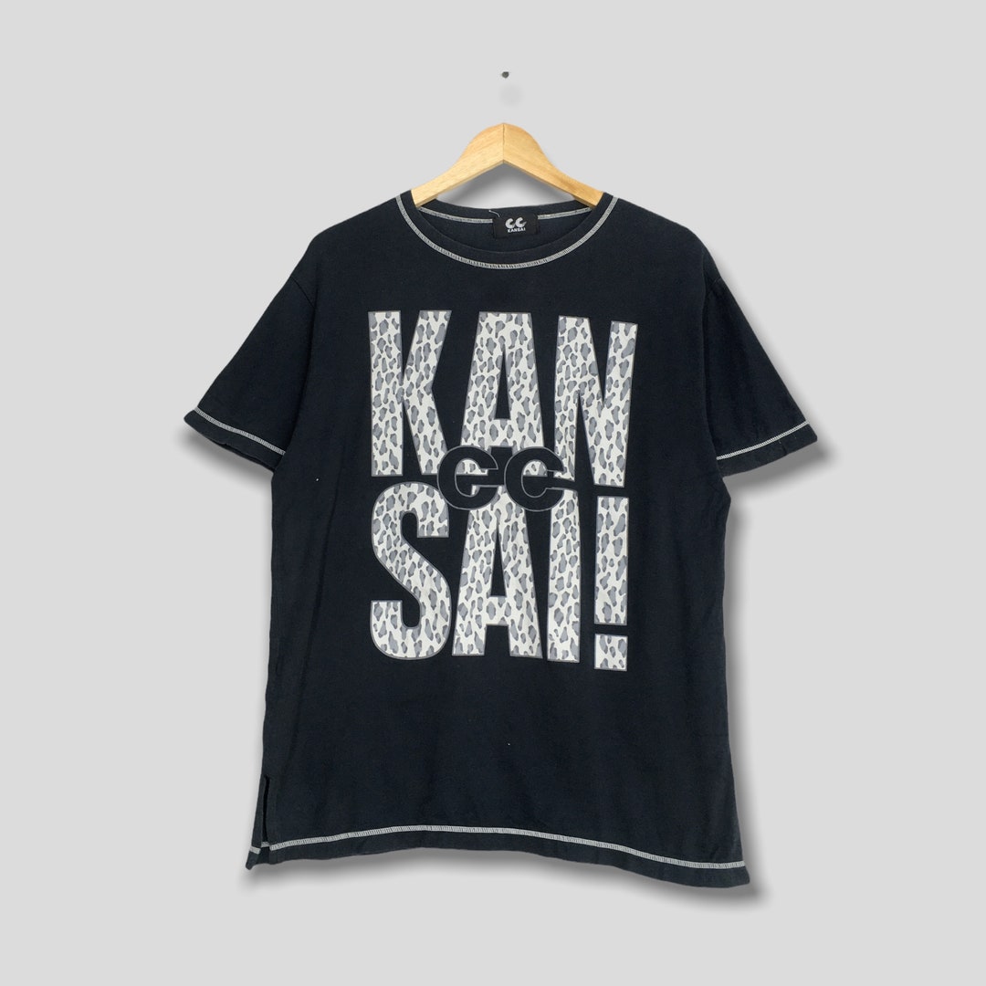 Sissy Kansai Yamamoto Tshirt Medium Vintage 90's Black Tee Kansai