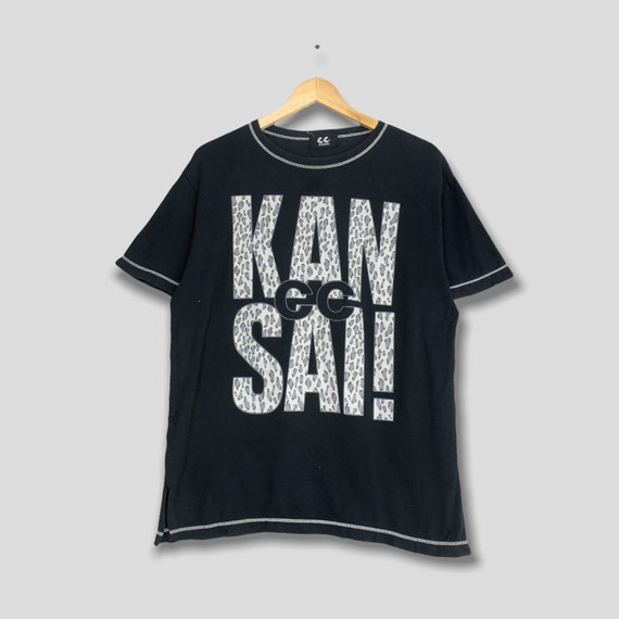 Sissy Kansai Yamamoto Tshirt Medium Vintage 90's Black Tee Kansai
