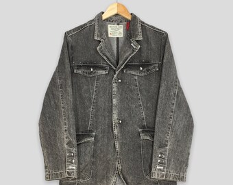 90年代ヴィンテージ Lee ライダース デニム トラッカージャケット S