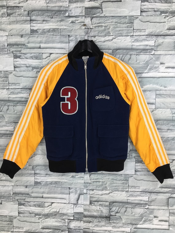 adidas blue yellow jacket