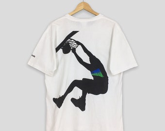 reebok 90s pump tシャツ ビンテージ　L Vintage Reebok Pump Tennis T-shirt – For All To Envy