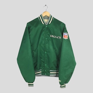 Vintage Philadelphia Eagles NFL Satin Jacket XLarge American Football Team Rugby Eagles Jacket Philadelphia Eagles Starter Varsity Coat XL