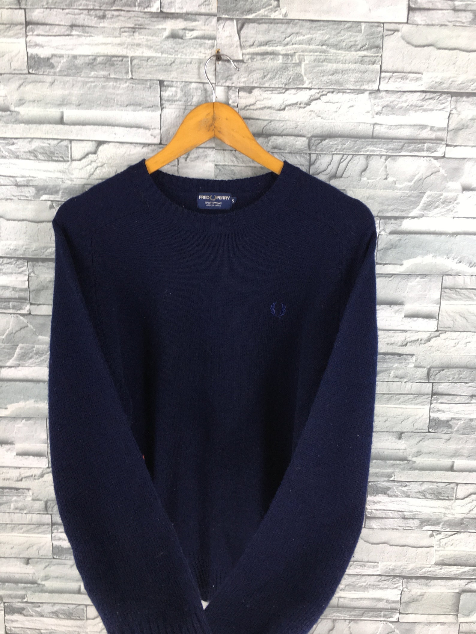 Vintage Fred Perry Sportswear Jumper Blue Small 1990s Fred | Etsy