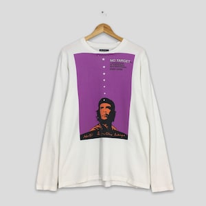Vintage Lowrider Japan Che Guevara Hasta La Victoria Siempre Tshirt Medium Che Guevara Guevarism Revolutionär långärmad t-shirt storlek M