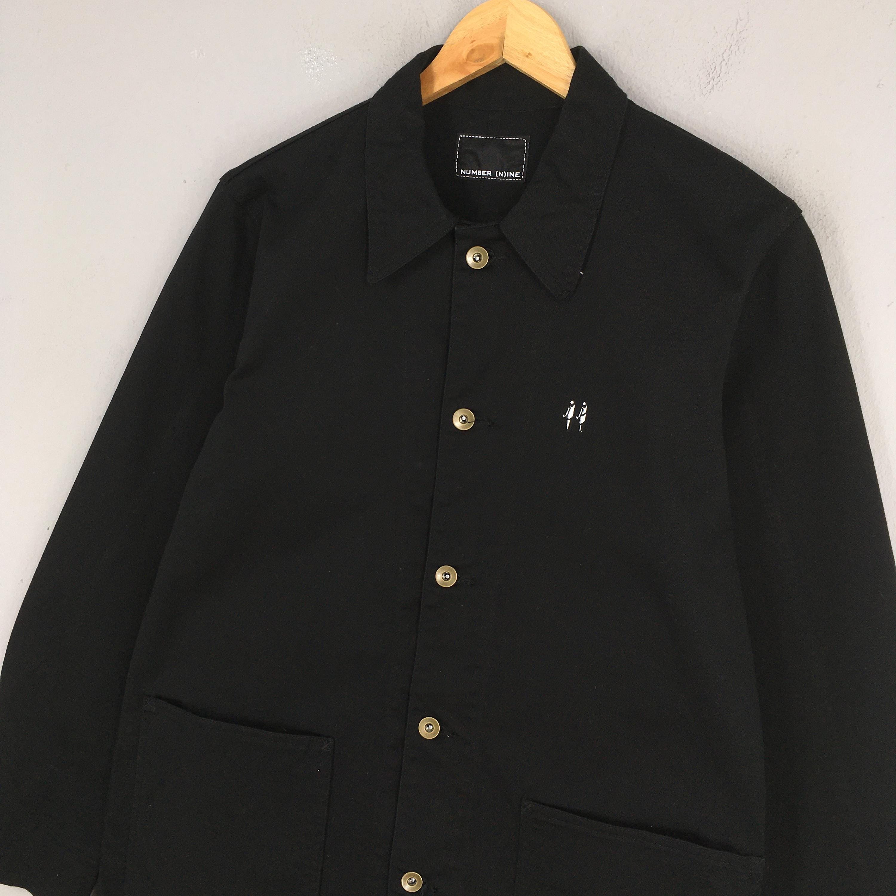 Vintage Number (n)ine Black Frenchwork Jacket Large Takahiro